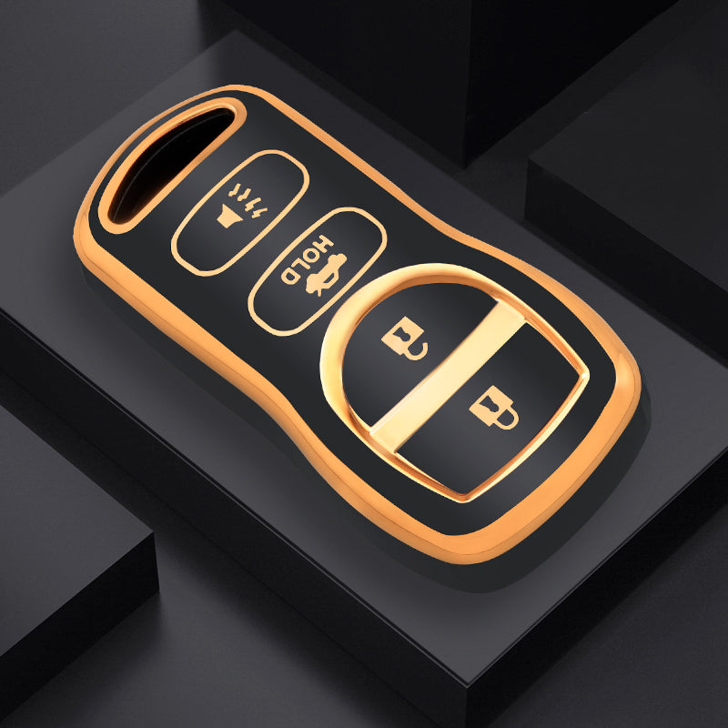 Case for Infiniti QX50, QX55, QX60, QX80, Q30, Q50, Q60, Q70, QX30, EX35, EX37, FX35, FX37, FX45, FX50, M35, M37, M45, M56, G25, G35, G37, JX35, I30, I35 (4 Buttons)