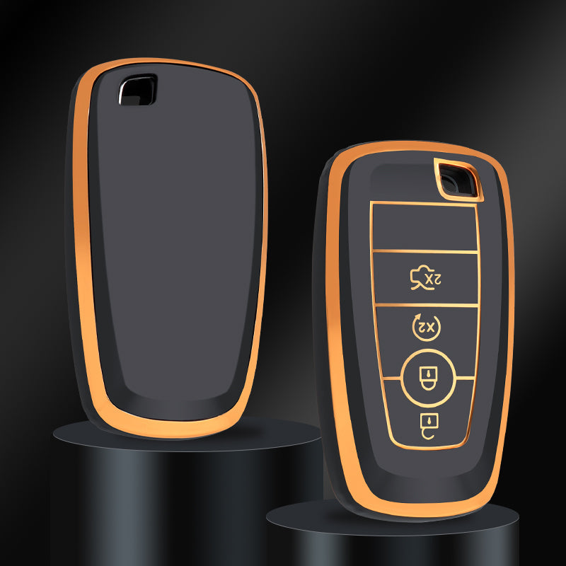 Case for Ford Edge, Fusion, Mustang, Explorer, F150, F250, F350, Ecosport (4 Buttons)