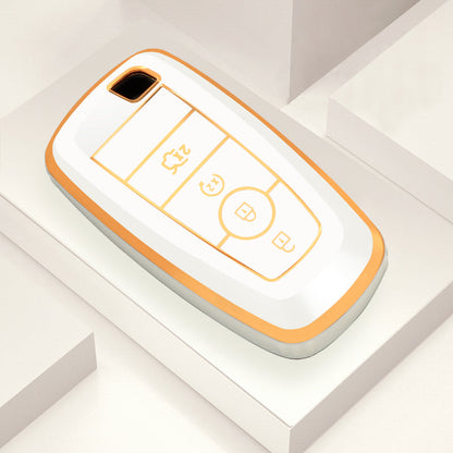 Case for Ford Edge, Fusion, Mustang, Explorer, F150, F250, F350, Ecosport (4 Buttons)