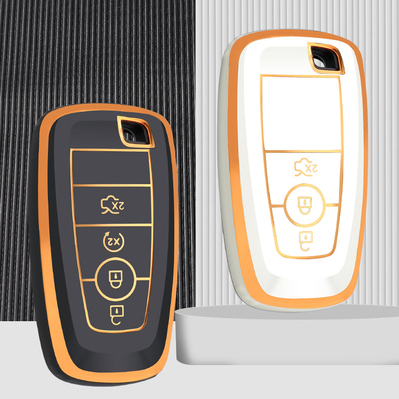 Case for Ford Edge, Fusion, Mustang, Explorer, F150, F250, F350, Ecosport (4 Buttons)