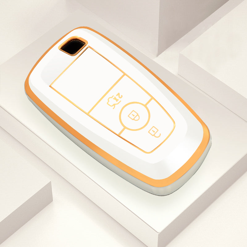 Case for Ford Edge, Fusion, Mustang, Explorer, F150, F250, F350, Ecosport (3 Buttons)