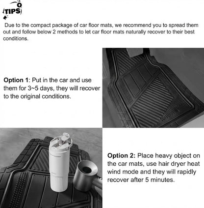 3T-Auto Heavy Duty Car Floor Mats