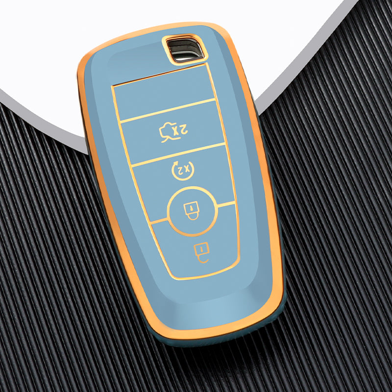 Case for Ford Edge, Fusion, Mustang, Explorer, F150, F250, F350, Ecosport (4 Buttons)