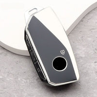 Black with silver trim