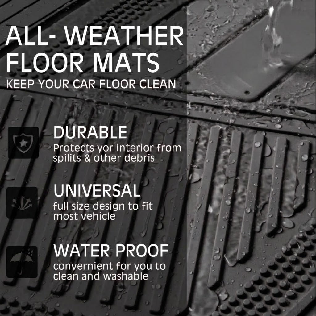 3T-Auto Heavy Duty Car Floor Mats