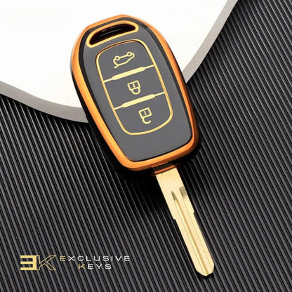 Case for Renault Kwid, Clio, Captur, Laguna (3 Buttons)