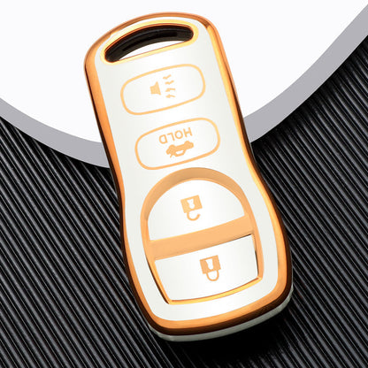 Case for Infiniti QX50, QX55, QX60, QX80, Q30, Q50, Q60, Q70, QX30, EX35, EX37, FX35, FX37, FX45, FX50, M35, M37, M45, M56, G25, G35, G37, JX35, I30, I35 (4 Buttons)