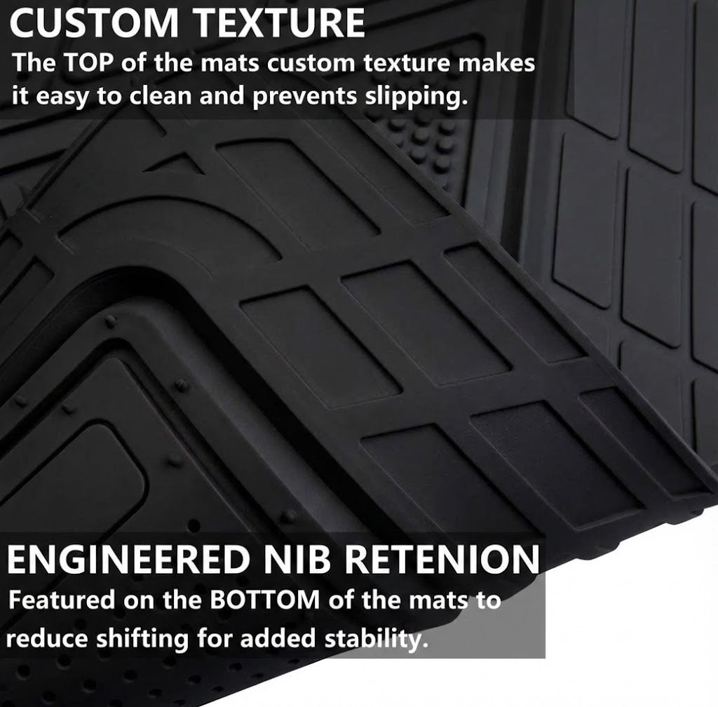 3T-Auto Heavy Duty Car Floor Mats