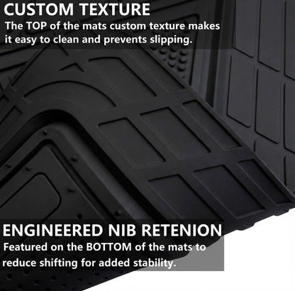 3T-Auto Heavy Duty Car Floor Mats