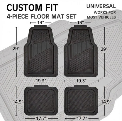 3T-Auto Heavy Duty Car Floor Mats