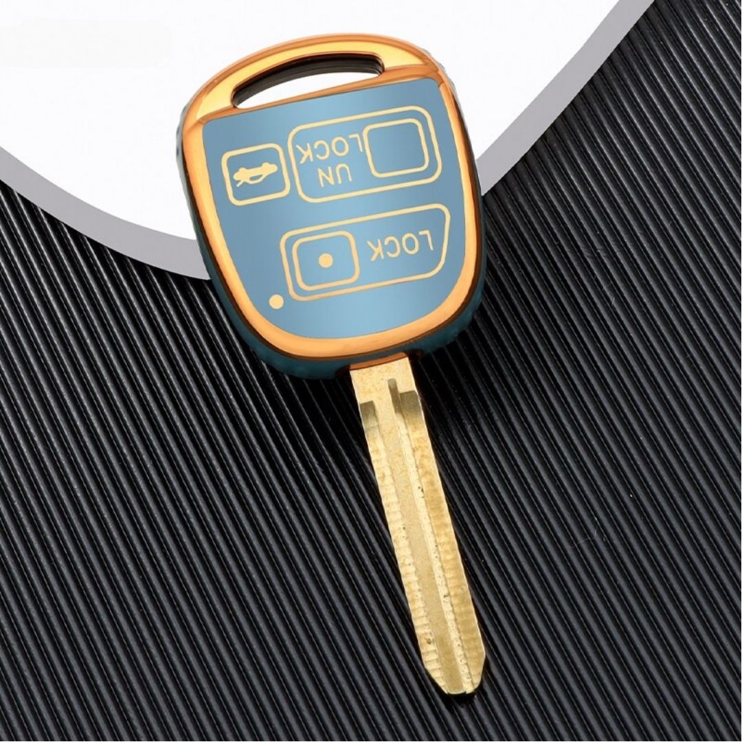 Case for Toyota Land Cruiser, YARIS, CAMRY, RAV4, Corolla, Prado, Tarago, Avensis FJ (3 buttons)