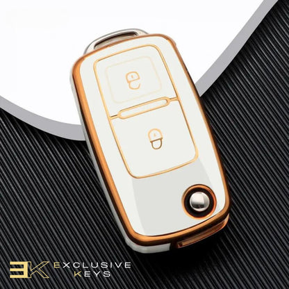 Case for Volkswagen Polo, Tiguan, Passat, Golf, Jetta, Lavida (2 buttons)