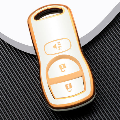 Case for Infiniti QX50, QX55, QX60, QX80, Q30, Q50, Q60, Q70, QX30, EX35, EX37, FX35, FX37, FX45, FX50, M35, M37, M45, M56, G25, G35, G37, JX35, I30, I35 (3 Buttons)