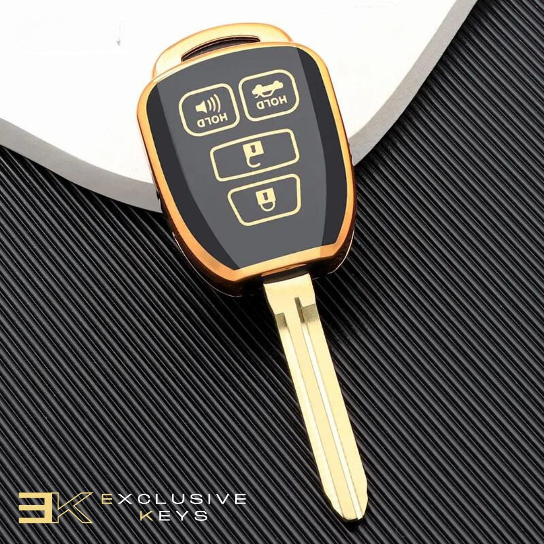 Case for Toyota Prius, Corolla, Yaris, Avensis, Camry y RAV4 (4 buttons) (2012, 2013, 2014, 2015, 2016, 2017, 2018)