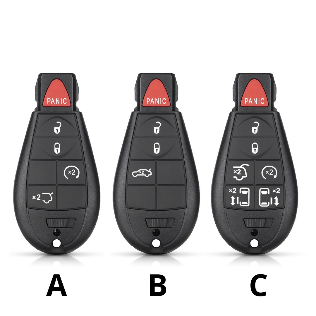 Key case for Chrysler, Jeep, Dodge