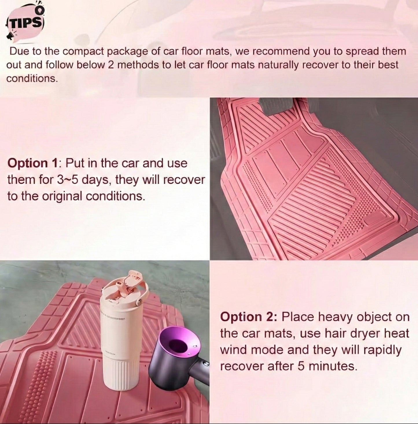 3T-Auto Heavy Duty Car Floor Mats