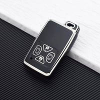 4 Buttons - Black & Silver