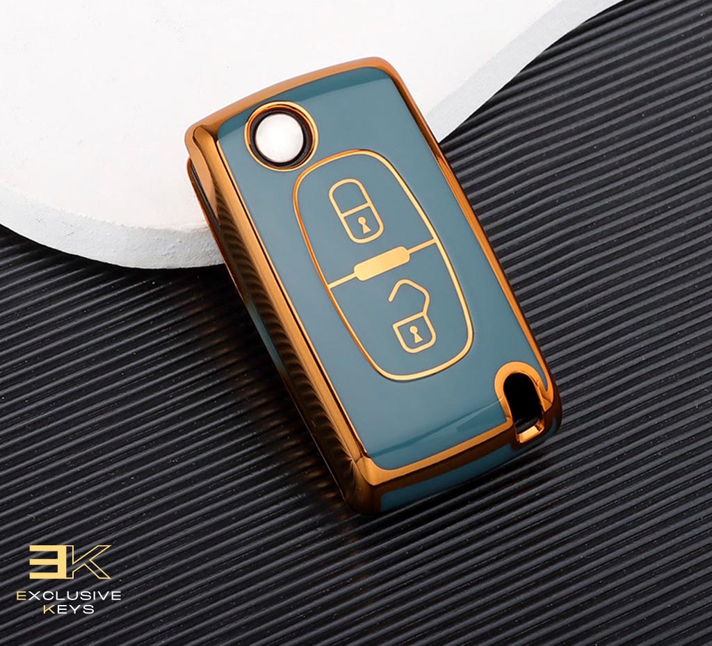 Case for Citroën (2 Buttons) Xsara, Picasso C3, C5, C6, C8, C4 Aircross