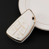 5 Buttons White