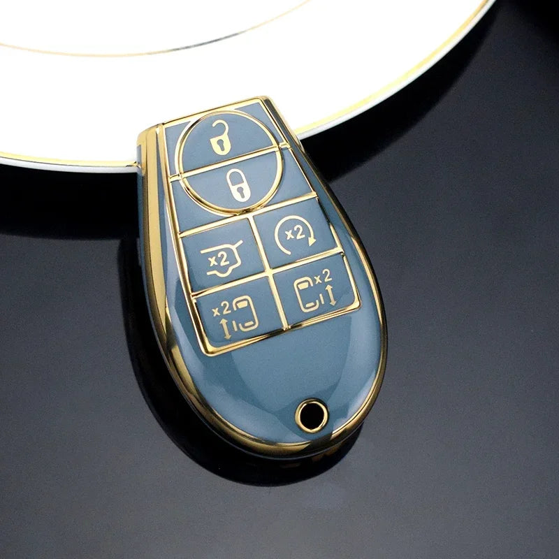 Key case for Chrysler, Jeep, Dodge