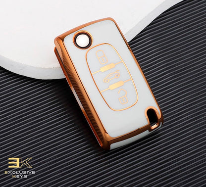 Case for Citroën (3 Buttons) Xsara, Picasso, C5, C6, C8