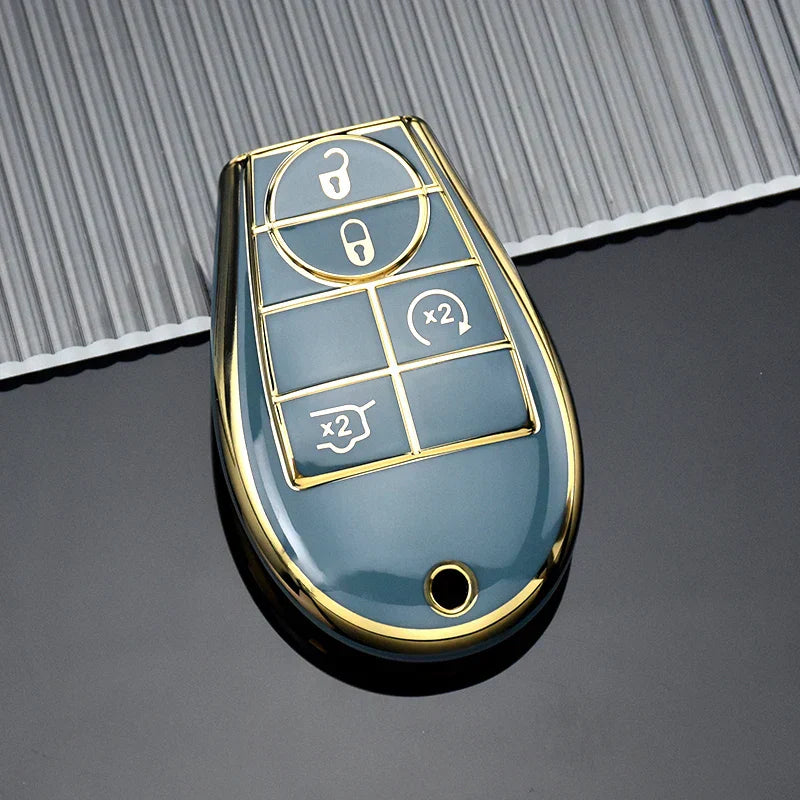 Key case for Chrysler, Jeep, Dodge