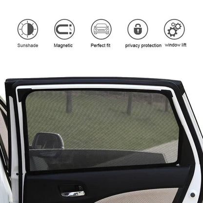 2025 AutoGearUsa Custom Car Side Magnetic Window Sunshade Curtain