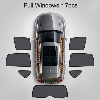 2025 AutoGearUsa Custom Car Side Magnetic Window Sunshade Curtain