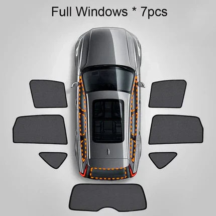 2025 AutoMateX Custom Car Side Magnetic Window Sunshade Curtain