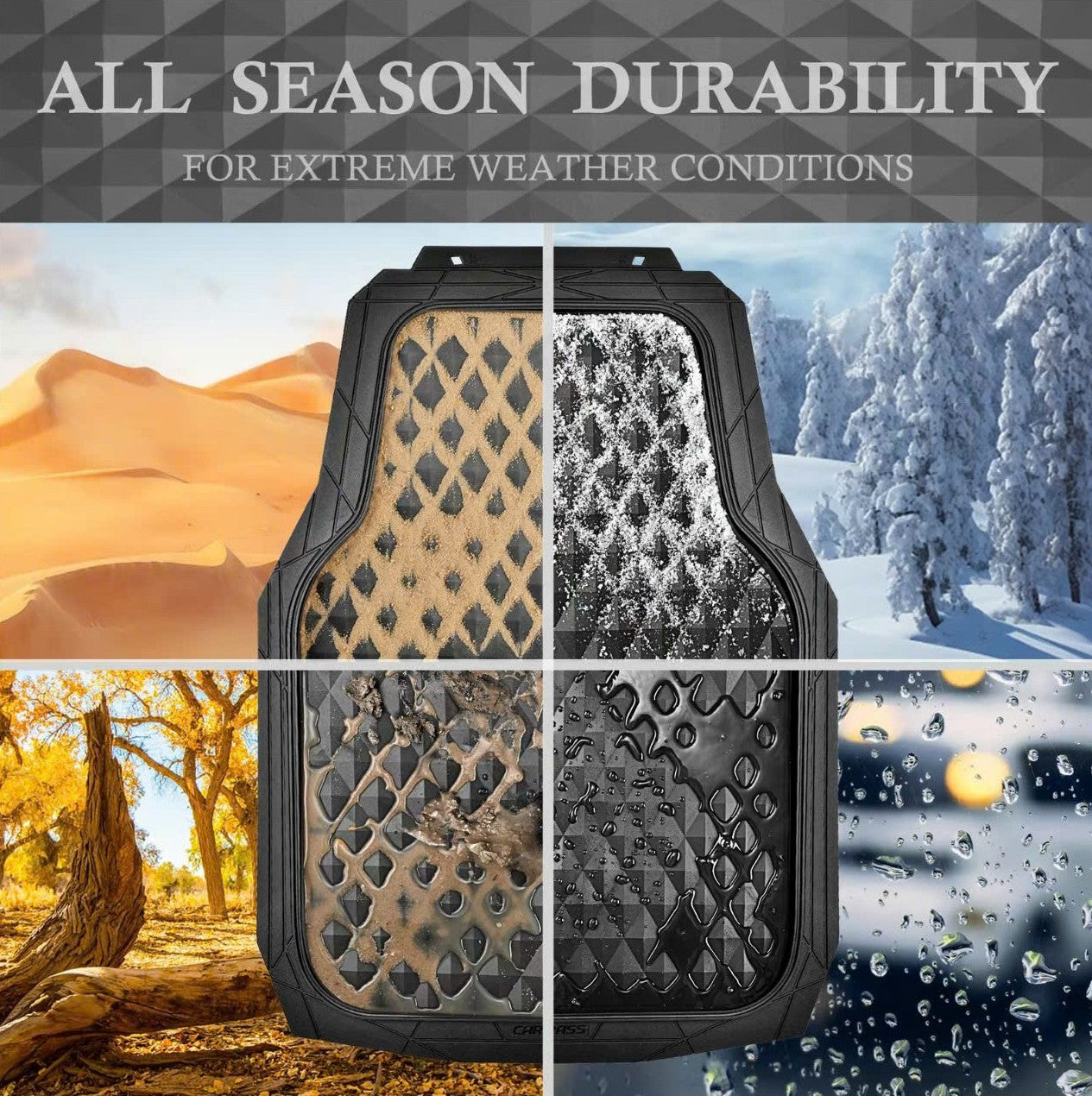 3T-Auto Heavy Duty Car Floor Mats