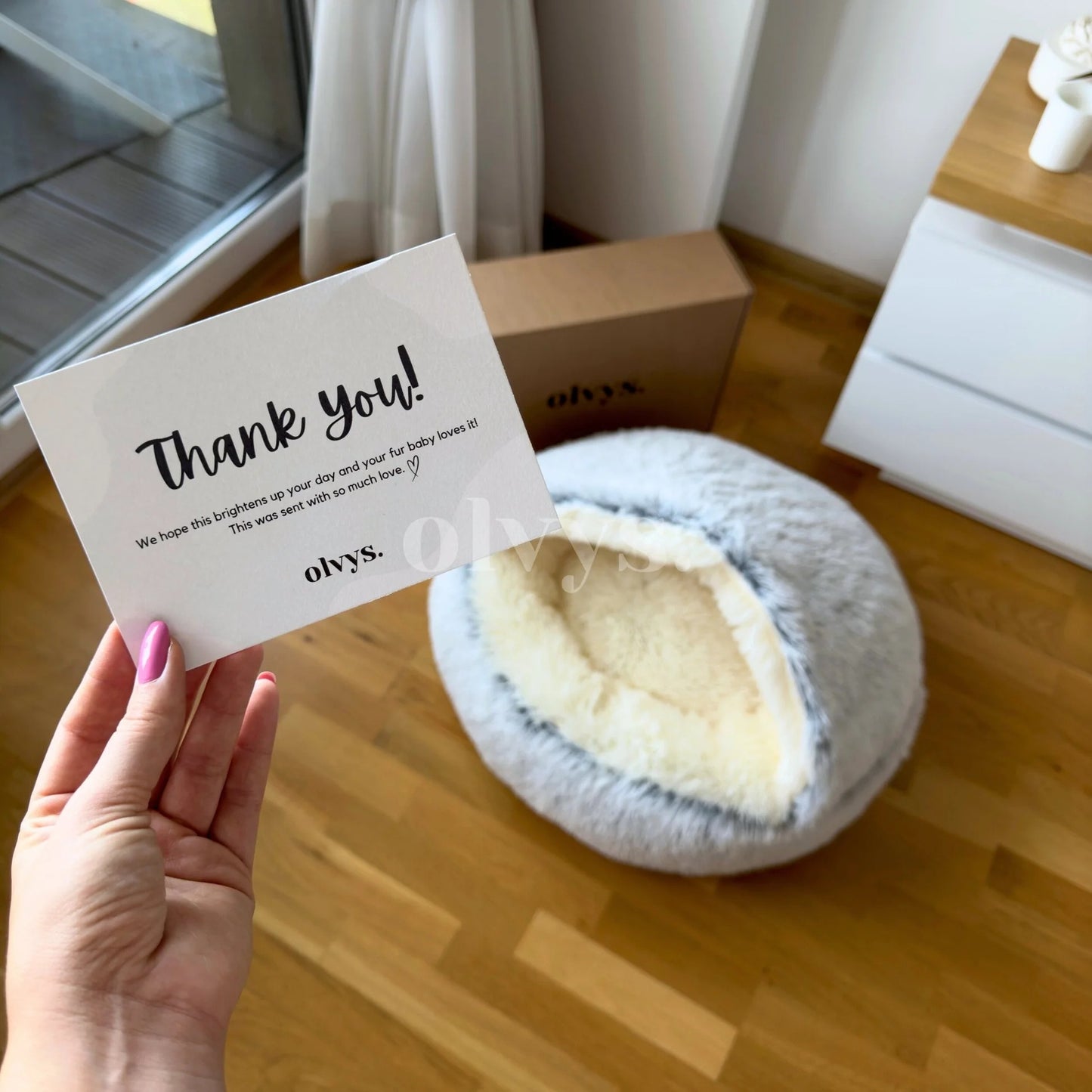 Olvys Cozy Cocoon - Pet Bed